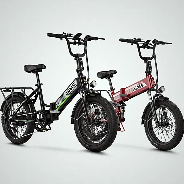 20" Fat Tire 1500W/750W Electric Folding Bike 48V 62Mi 28MPH Adult New